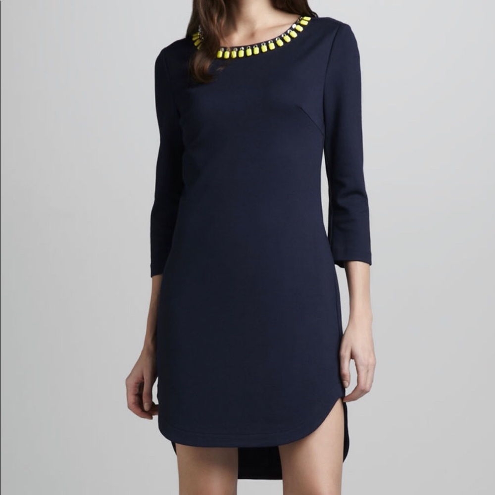 Trina Turk Blue Sculptor Dress